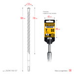 STAYER HERCULES-4Х 7x160 мм, SDS-plus бур (29290-160-07)