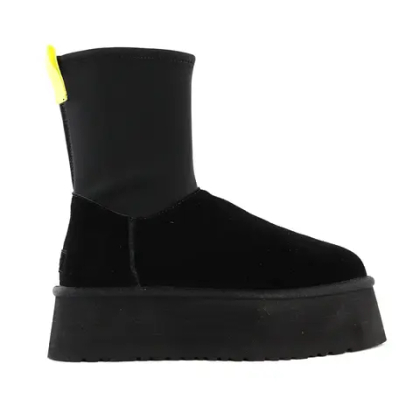 Ugg Classic Platform Dipper Boot - Black