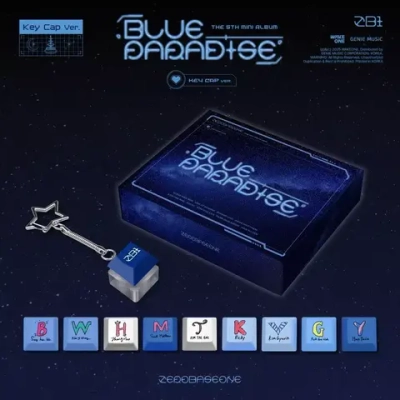 Альбом ZEROBASEONE ZB1 - BLUE PARADISE [Key Cap ver.]