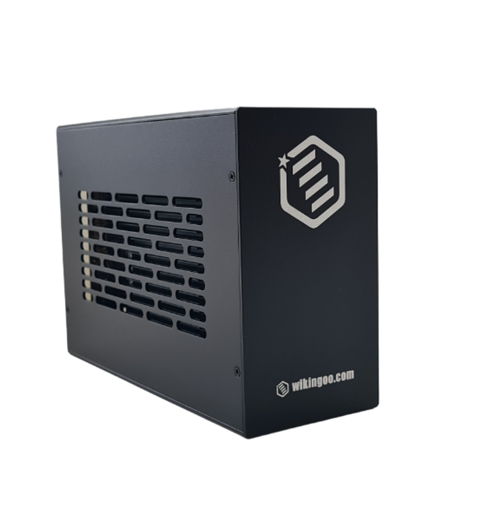Внешняя видеокарта EGPu Wikingoo Q2l + 2 X Asus GT730, Thunderbolt 3/4.