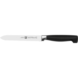 Zwilling Набор из 4 четырех звездных ножей в блоке + ножницы