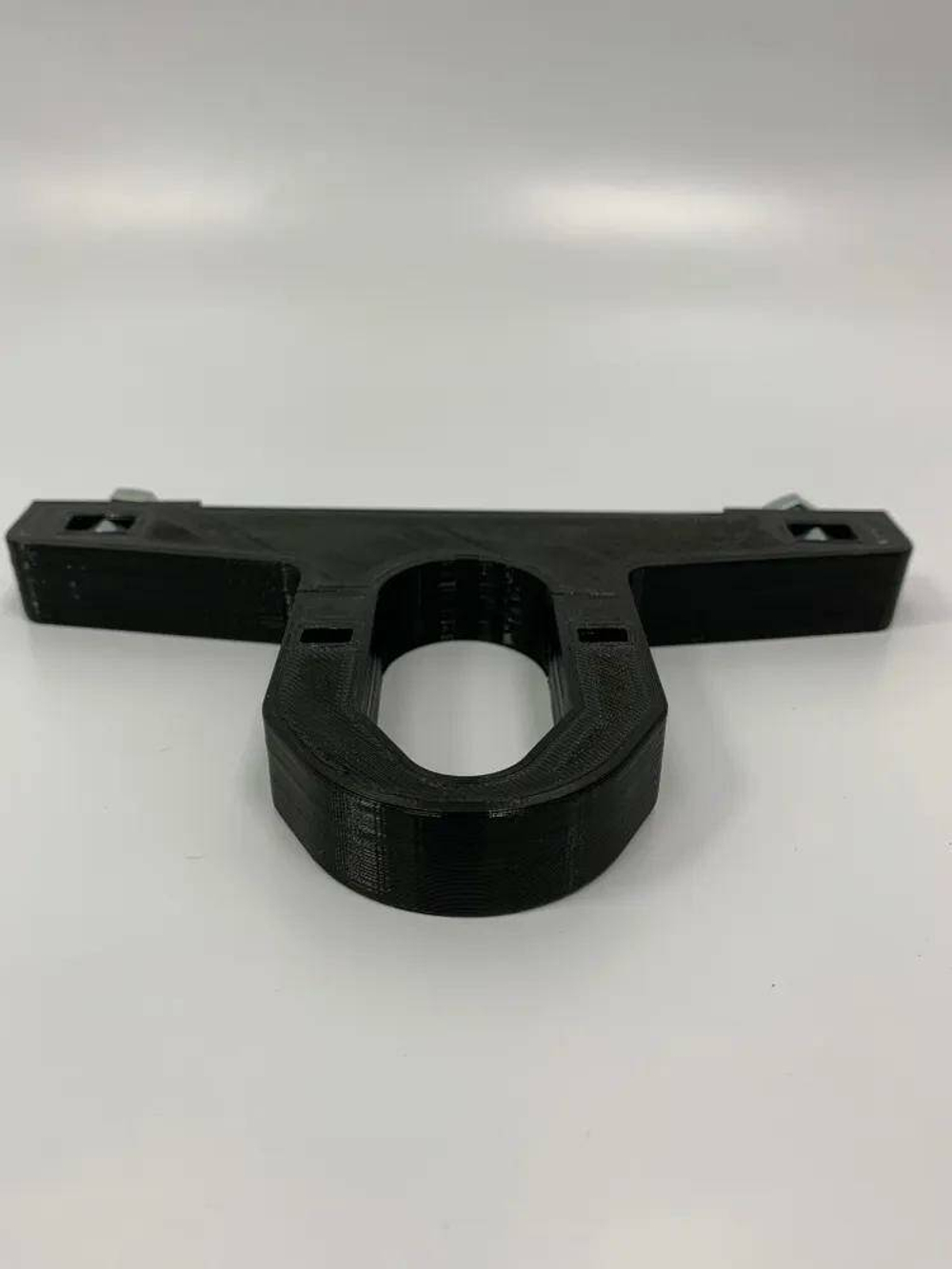 Крепление фары печатное для электросамоката Kugoo M4, M5 и подобных рулевых стоек