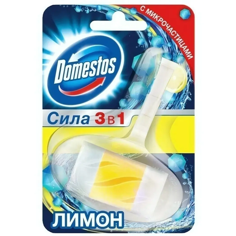 Блок для очищения унитаза DOMESTOS Лимон 40 г