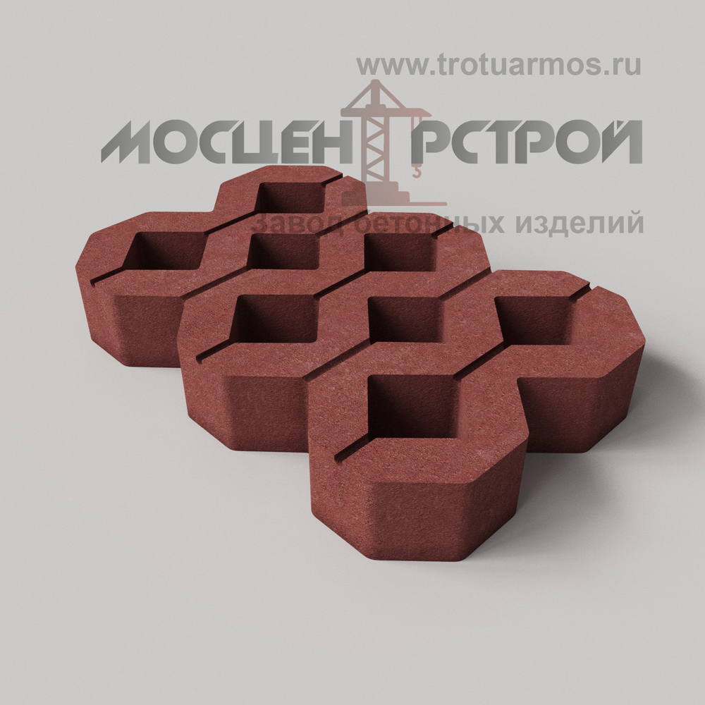 Газонная решетка ФЭМ-27 600х400х100