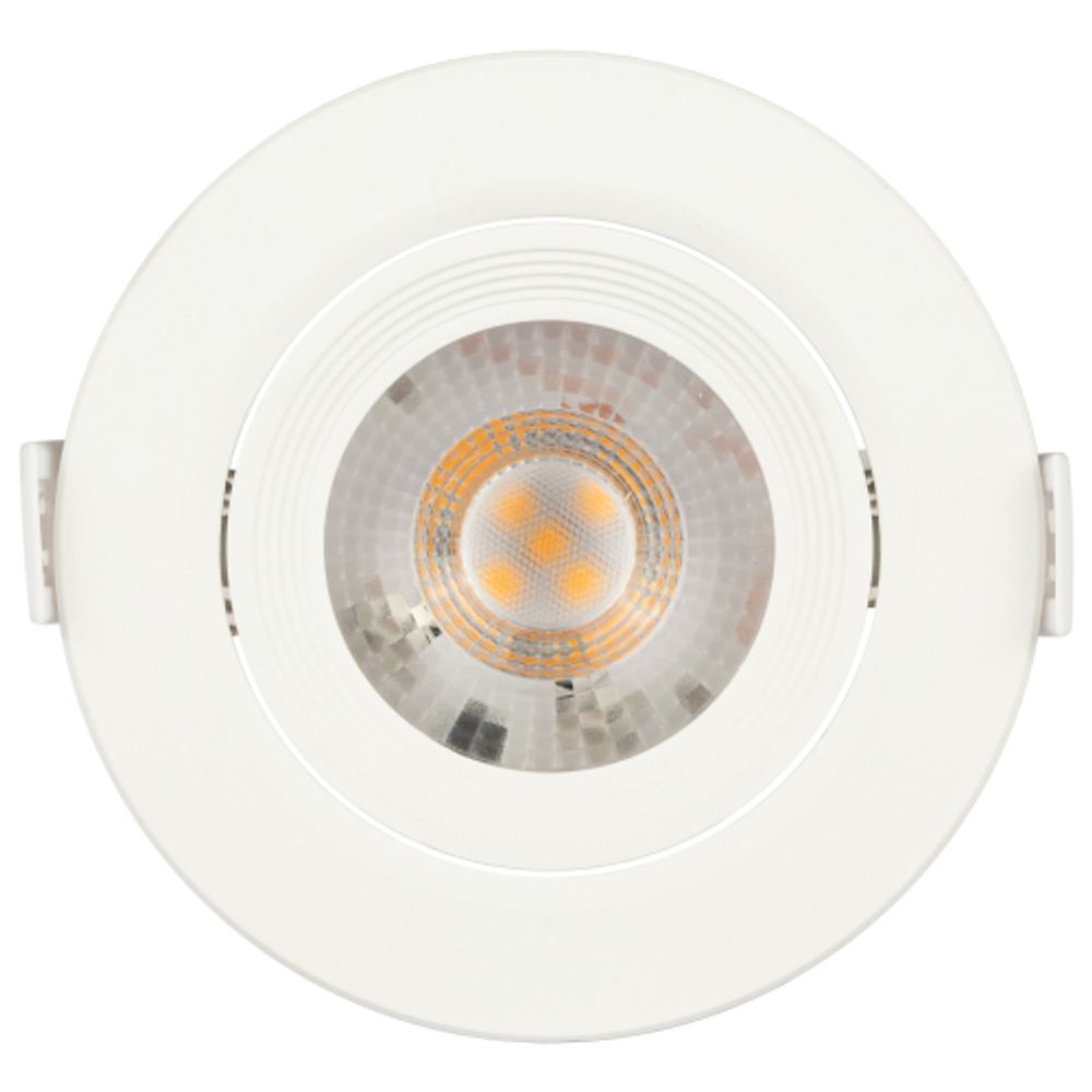 KL LED 22A-5 3K WH Светильник ЭРА светодиодный круглый поворотн. LED SMD 5W 3000K, белый