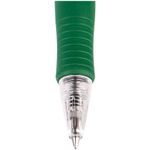 Ручка шариковая автоматическая Pilot Super Grip, зелёная, 0.7мм, грип