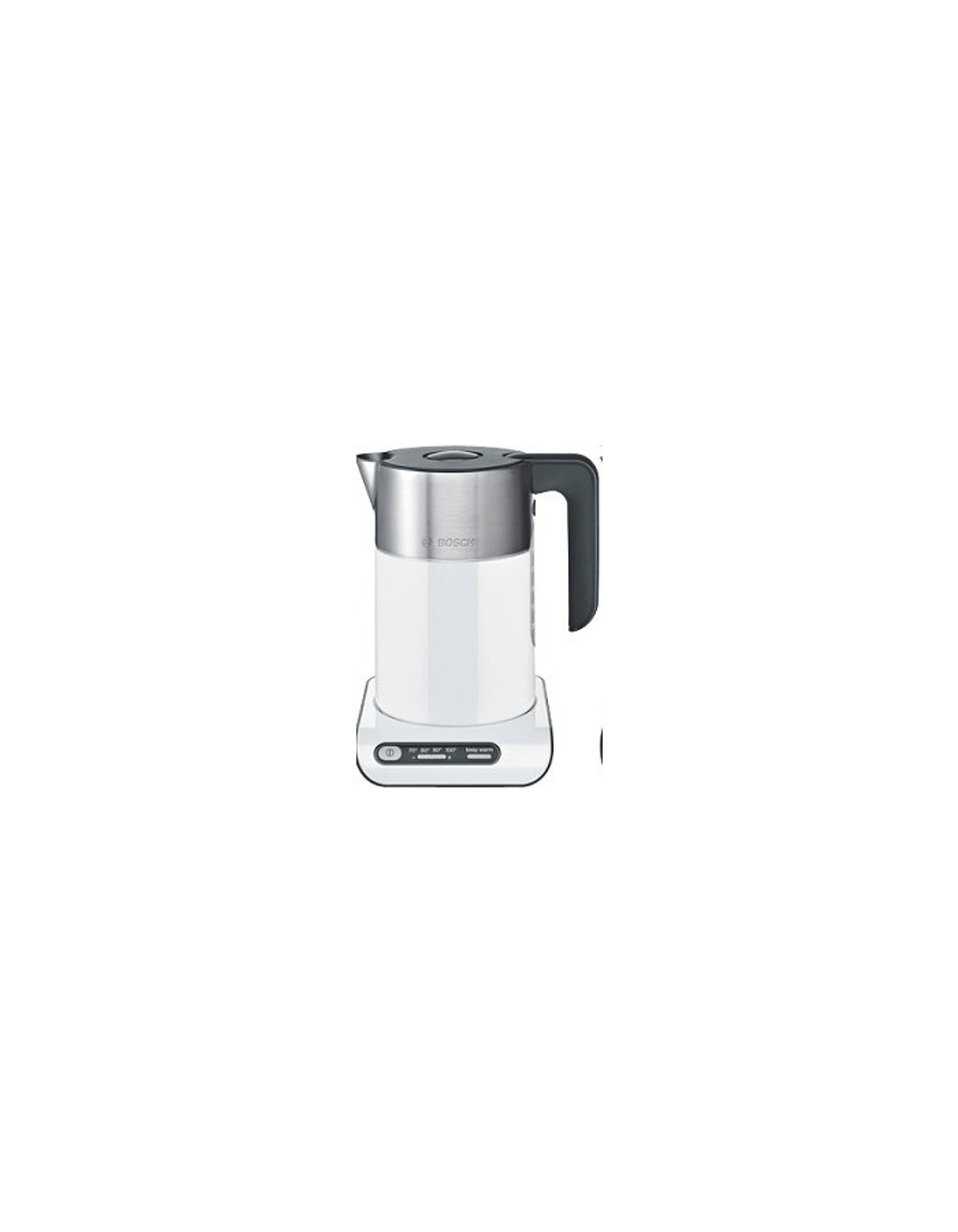 Чайник BOSCH TWK8611P Чайник,1.5л, 2400Вт, бело-серебристый