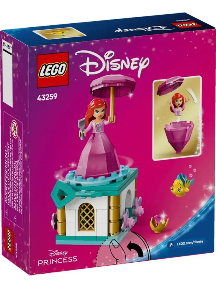 Конструктор Disney 43259 Вращающаяся Ариэль