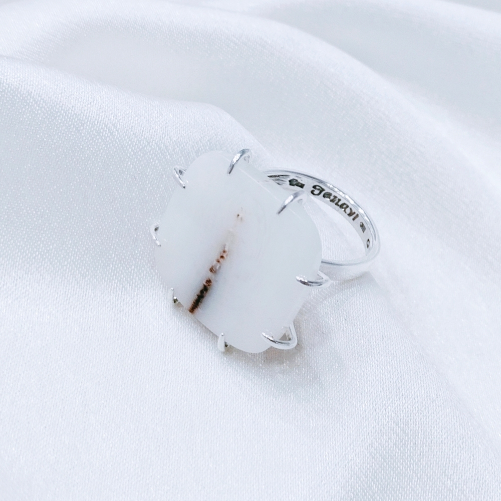"Невада" кольцо в серебряном покрытии из коллекции "Самоцветы" от Jenavi