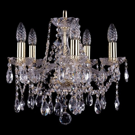 Подвесная люстра Bohemia Ivele Crystal 1413 1413/5/141/G