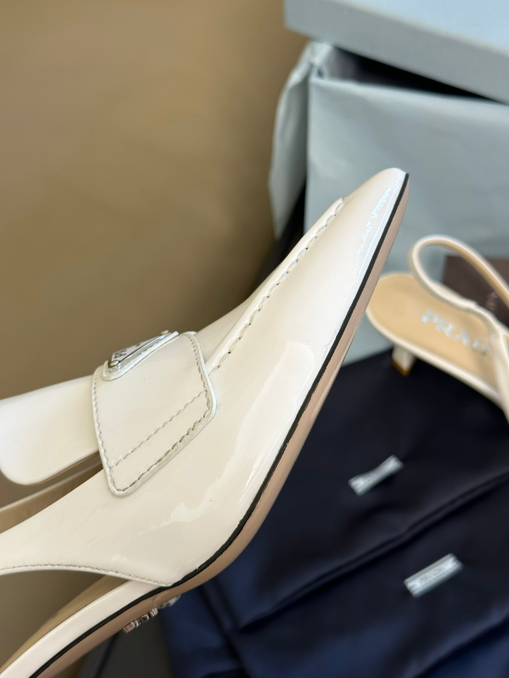Prada Slingbacks 4.5 cm