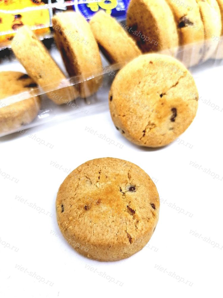 Печенье песочное с шоколадной крошкой Chocochip Cookie Lotte, Корея, 69 гр.
