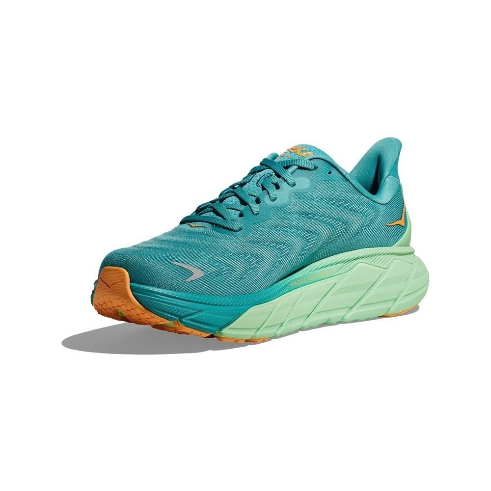 Кроссовки мужские HOKA M ARAHI 6 Ocean Mist / Lime Glow