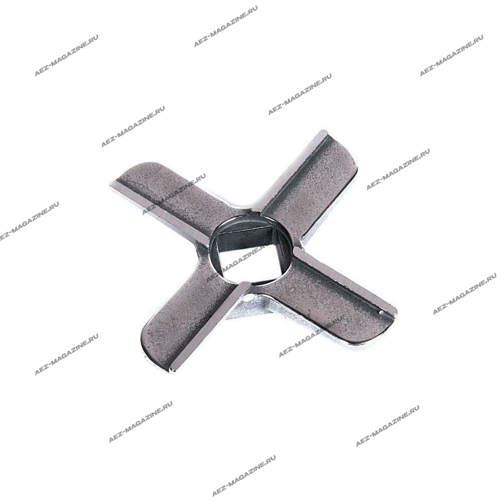 Нож для мясорубок Philips 4-х гранный, посадка 10x10мм, D-46мм, толщина 8,7мм