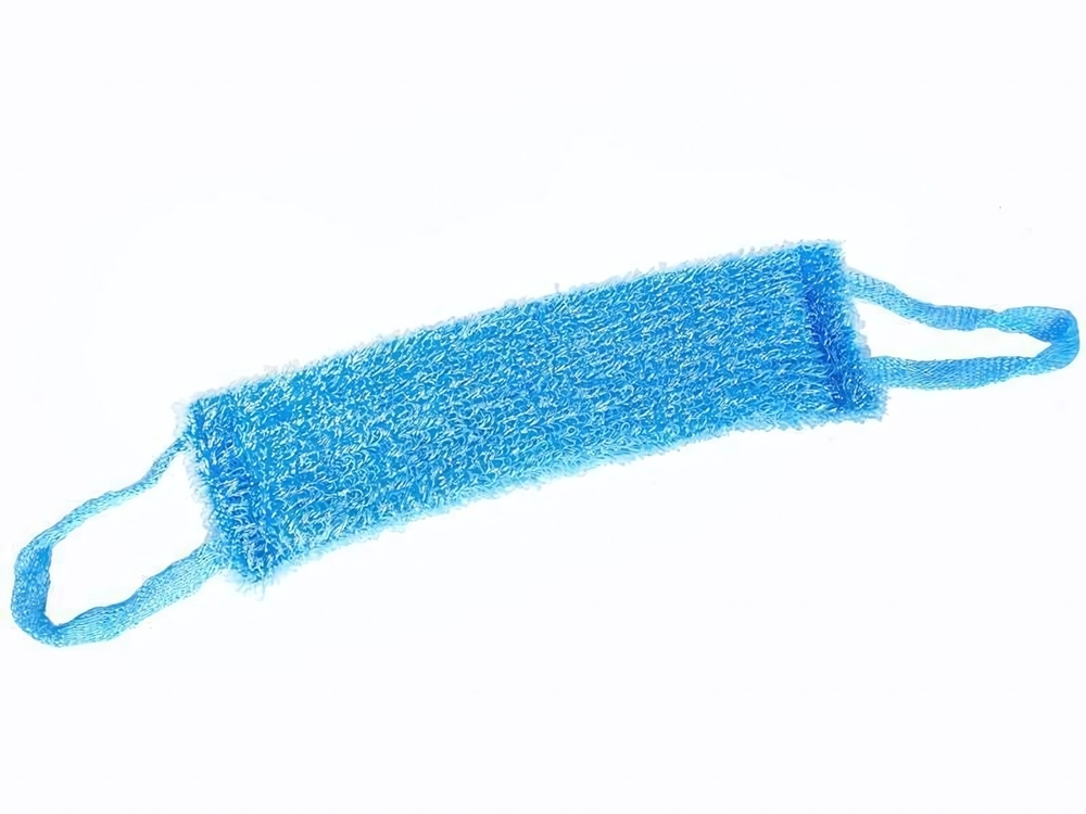 Мочалка банная махровая поролон длинная