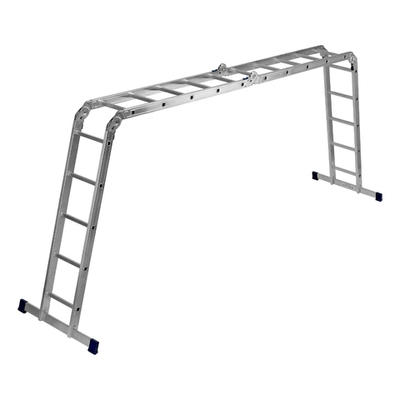 Лестница шарнирная алюминиевая, 4 х 5 ступеней, Сибртех