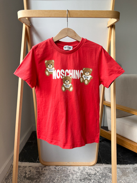 Хлопковая футболка Moschino, 128