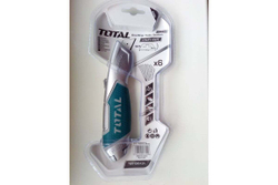 Нож с выдвижным трапециевидным лезвием TOTAL TG5126101