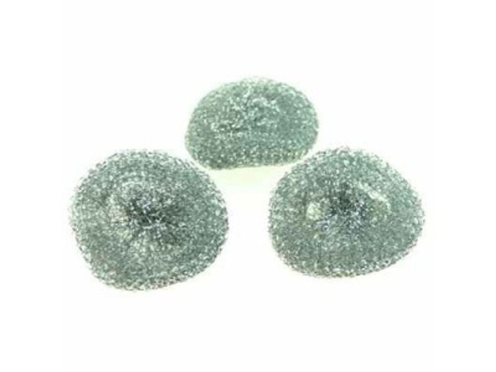 Набор металлических губок для кухни 15гр VETTA  (3шт/уп)