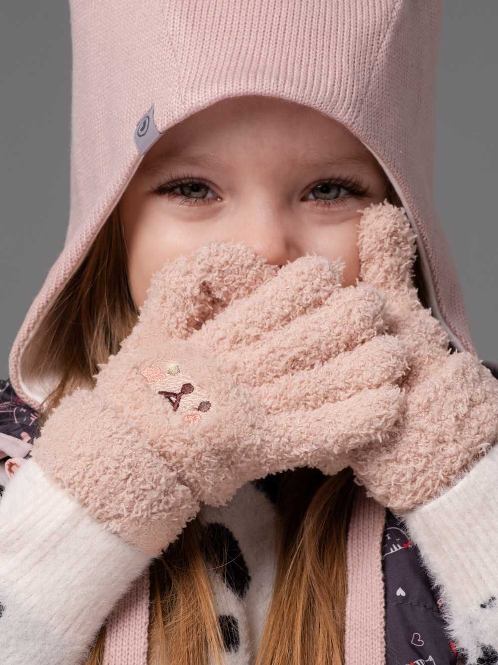 Перчатки детские (Бежевый)