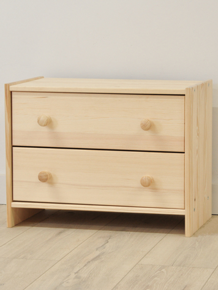 Тумба прикроватная Раст 2 ящика