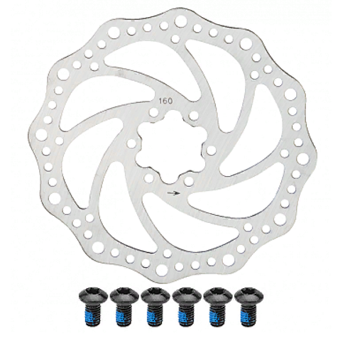 Ротор 160мм дискового тормоза RT551 RADIUS