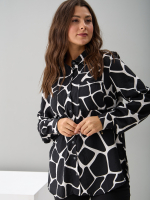 Рубашка Ртс-058/черныекамешки