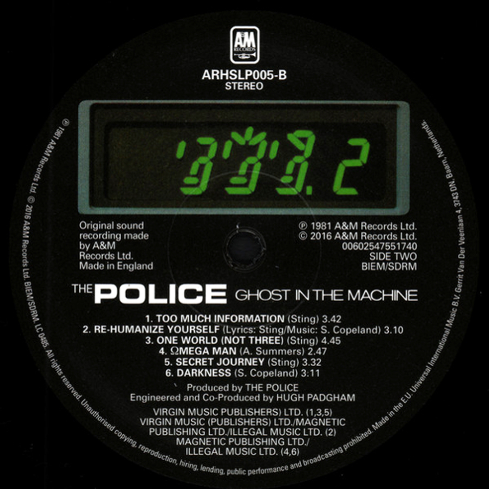 The Police / Ghost In The Machine (LP)