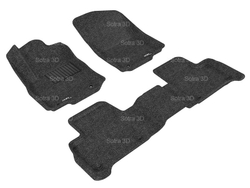 Коврики салона Sotra 3D Lux для Mercedes-Benz (X166) 2012- черные. Артикул ST 74-00050