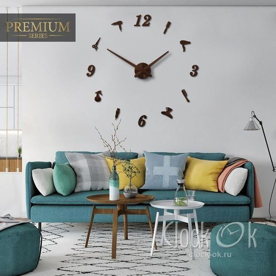 Настенные 3D часы Парикмахер