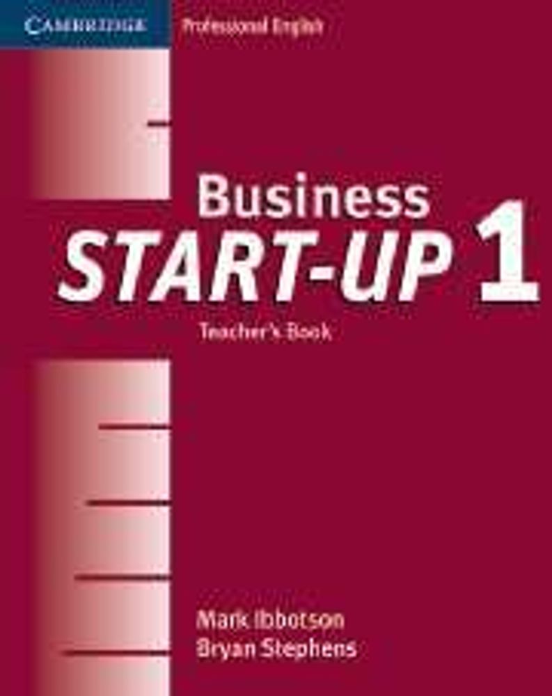 Business Start-up 1 Teacher&#39;s Book
