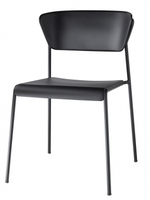 Стул пластиковый Scab Design Lisa Technopolymer, черный