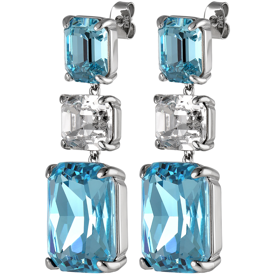 Серьги Dyrberg Kern ESMARA SS AQUA / CRYSTAL 460015