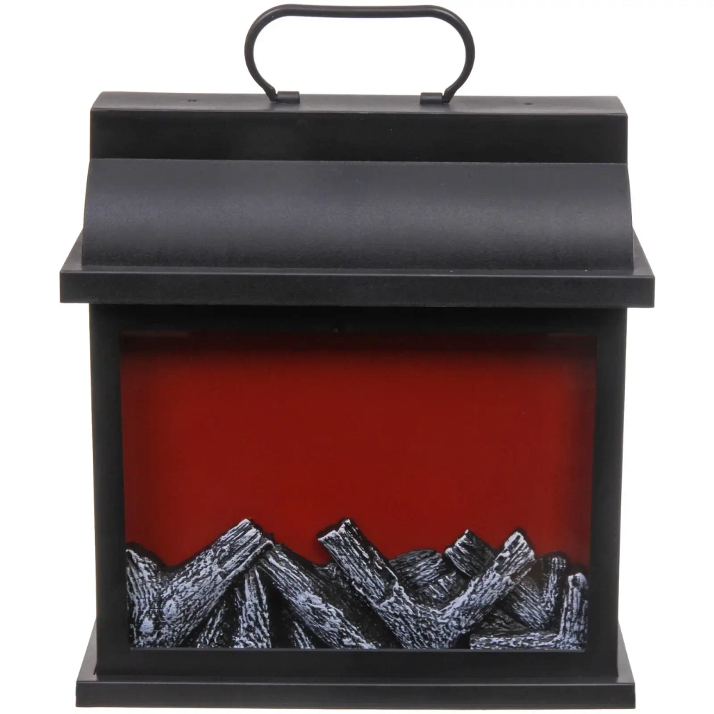 Сувенир с подсветкой «КАМИН - Семейный очаг» 29,8*13*32 см (питание от USB и батареек)