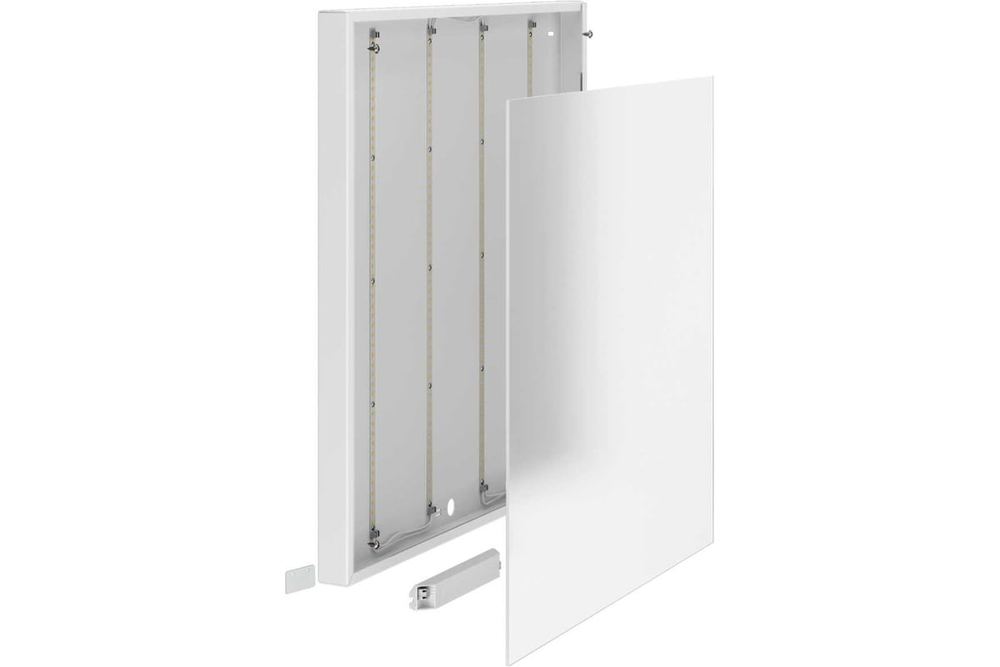 Светильник LED ДВО Грильято vs223 48W-5700Лм 5000К опал IP65 с БАП 3ч 588х588х48мм VS