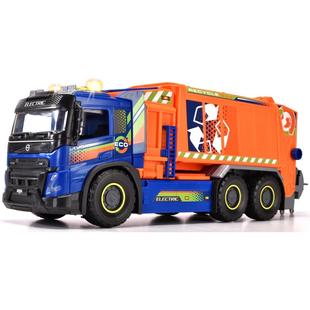 Dickie SOS - VOLVO большой мусоровоз 56 см свет и звук 3749037 / артикул   3749037  / GTIN 4006333089169