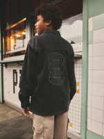 Рубашка джинсовая для мальчика Next B12-114, Черный