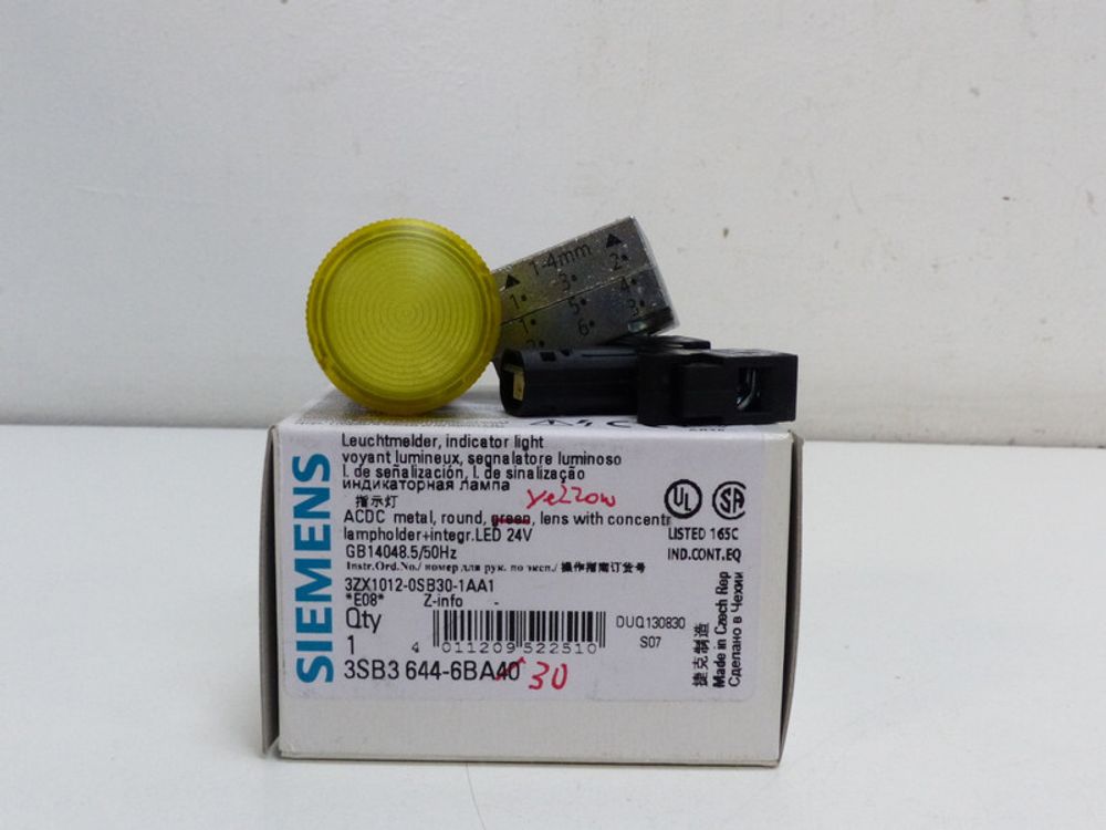SIEMENS 3SB3 644-6BA30