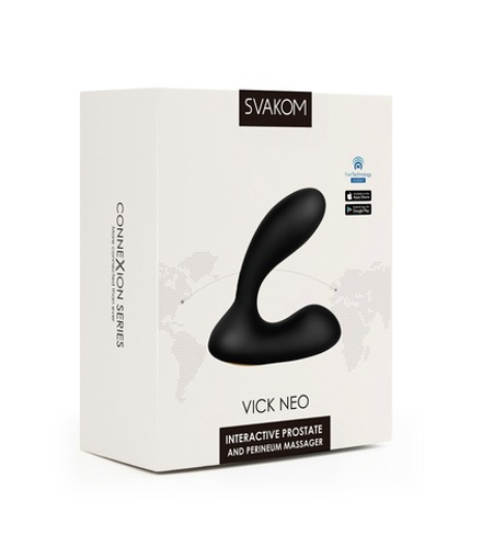 Интерактивный вибромассажер простаты и промежности Svakom Vick Neo