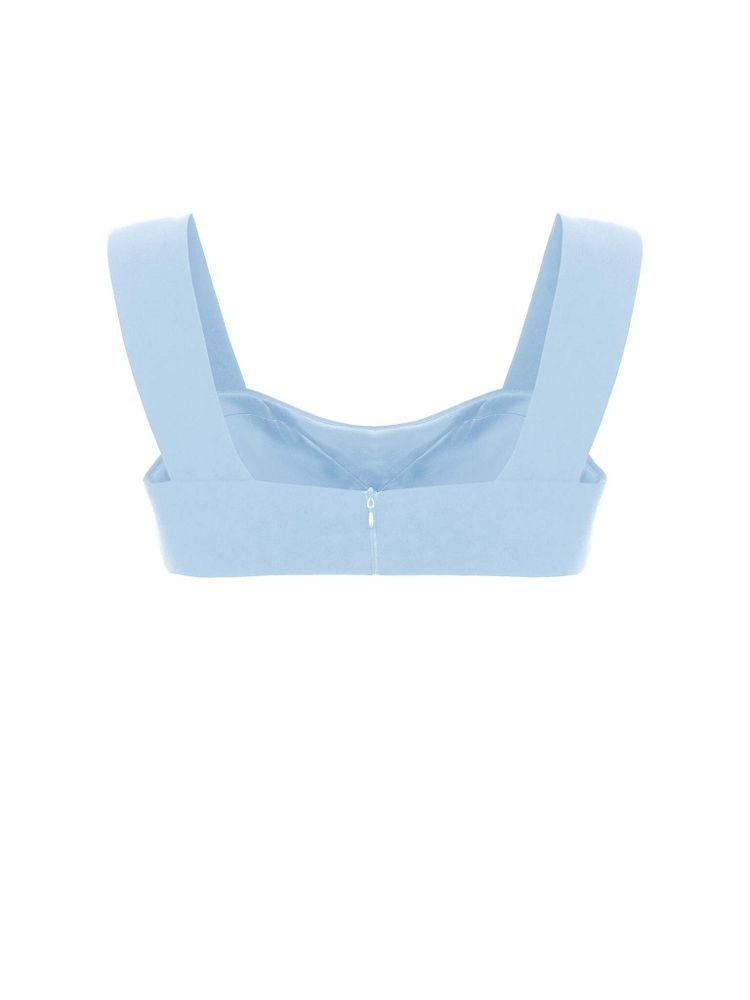 Топ-бра с широкими лямками