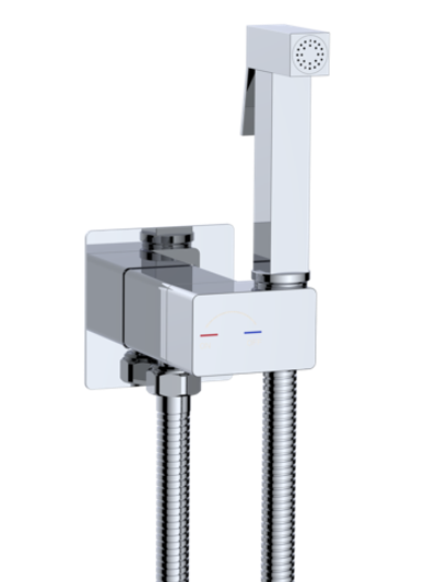 Гигиенический душ WeltWasser  HIGI Q01 CR 10000013665 латунь  Хром