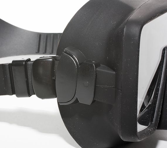 Маска безрамная Sopras sub Frameless Star II черный