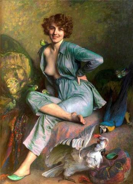 Emile Friant (1863-1932) - эротическое искусство французского художника