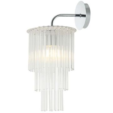 Светильник настенный 1*Е14 2132/09/01W хром Imposio Stilfort