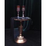 Флоггер Scandal из натуральной кожи с замшевым хвостом (черный)