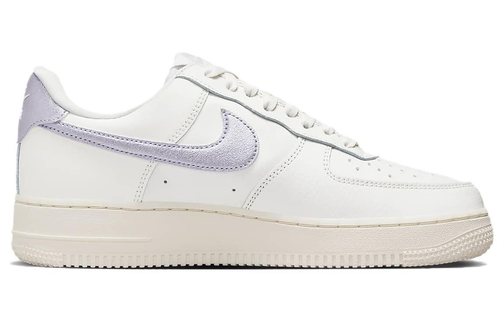 Кроссовки Nike Air Force 1 Low '07 "Metallic Purple" (Женская размерная сетка)