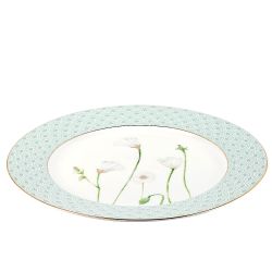 Тарелка "Sensuelle" d=26,5см (фарфор) (min6) (транспортная упаковка)