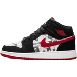 Jordan 1 Mid Newspaper Air Times GS