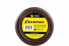 Корд триммерный Champion Nylplus Square 3.0 мм х 23 м, C5067 (квадрат)