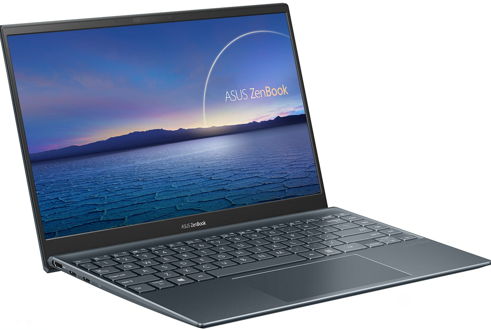 13.3" Ноутбук Asus Zenbook UX425UG.200 (1920x1080, AMD Ryzen 5 5500U, RAM 8ГБ, SSD 256ГБ, AMD Radeon Graphics, Win 10Pro)